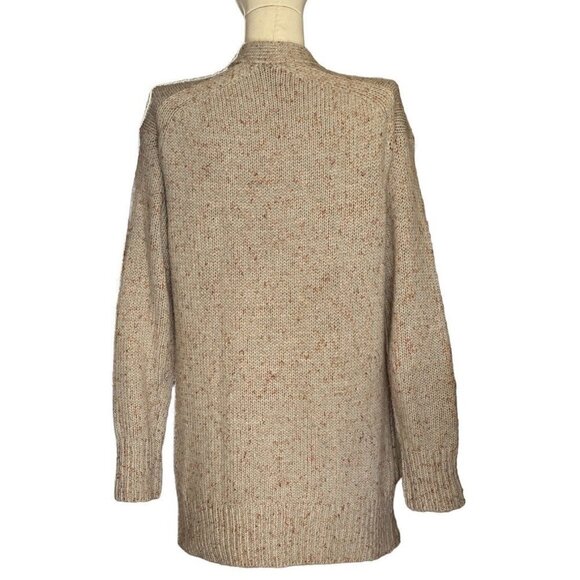 Point Sur J.Crew V-Neck Button Up Long Sleeve Cardigan Pockets Women's XXS - Picture 3 of 11